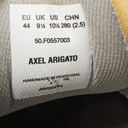 Pre Owned Axel Arigato Tricolor Mesh and Canvas Sonar Low Top Sneakers Size 44