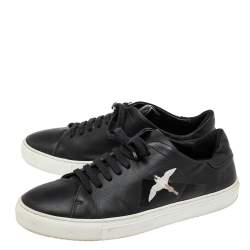 Axel Arigato Black Leather Lace Up Sneakers Size 42