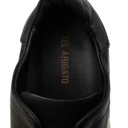 Axel Arigato Black Leather Lace Up Sneakers Size 42