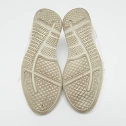 Pre Owned Axel Arigato Tricolor Suede, Canvas and Leather Low Top Sneakers Size 44