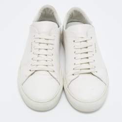 Axel Arigato White Leather Clean Low Top Sneakers Size 41