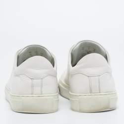 Axel Arigato White Leather Clean Low Top Sneakers Size 41