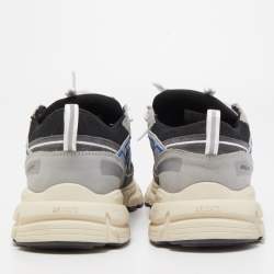 Axel Arigato Grey/Black Micro Mesh and Leather Marathon R Trail Low Top sneakers Size 43