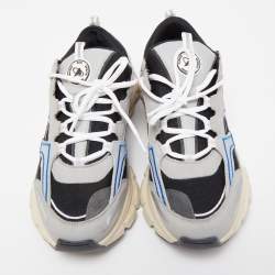 Axel Arigato Grey/Black Micro Mesh and Leather Marathon R Trail Low Top sneakers Size 43