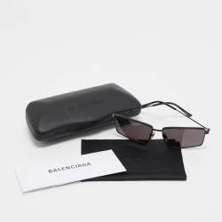 Balenciaga Black BB0195S Rectangular Sunglasses