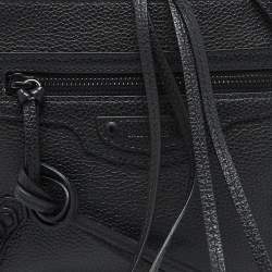 Pre Owned Balenciaga Black Leather Neo Classic Clutch