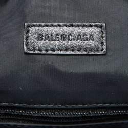 Balenciaga Black Fabric NASA Space Waist Bag