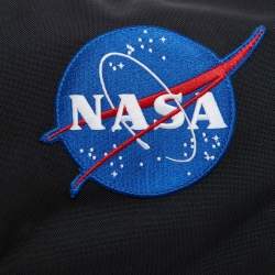 Balenciaga Black Fabric NASA Space Waist Bag