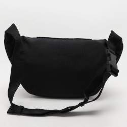 Balenciaga Black Nylon Explorer Belt Bag