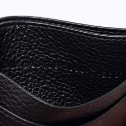 Pre Owned Balenciaga Black Leather Neo Classic Card Holder