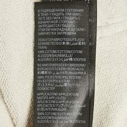 Pre Owned Balenciaga Unisex Grey Distressed Cotton Be Kind Oversized Hoodie XS