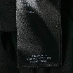 Pre Owned Balenciaga Unifit Black Rob Knit Political Campaign Destroyed Hoodie S