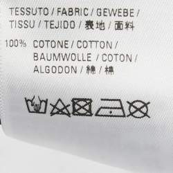 Pre Owned Balenciaga Unisex White Political Campaign Print Cotton T-Shirt XS