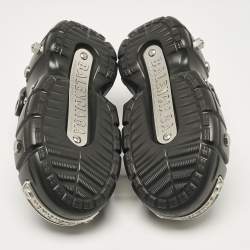 Balenciaga x Crocs Black Rubber Hardcrocs Sandals Size 40