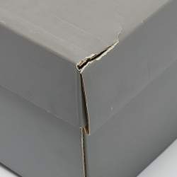 Pre Owned Balenciaga Neon Green Rubber and Faux Leather Track Sandals Size 44