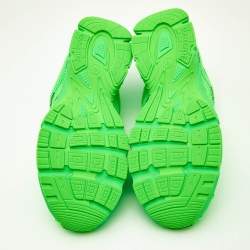 Balenciaga Neon Green Mesh Phantom Sneakers Size 45