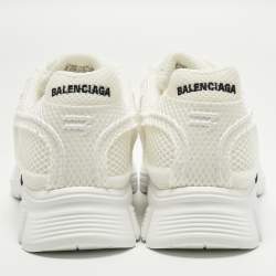 Pre Owned Balenciaga Phantom Size 42 White Mesh Low Top Sneakers