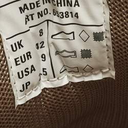 Pre Owned Balenciaga Track Size 42 Beige Faux Leather Mules Sneakers