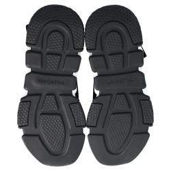 Pre Owned Balenciaga Black/White Speed Clear Sole Sneakers Size 40