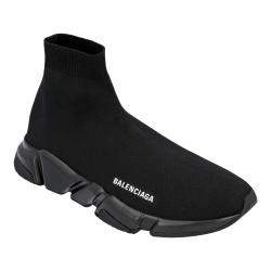 مملوكة مسبقًا حذاء رياضي بالنسياغا سبيد معاد تدويرة أسود مقاس أوروبي 43