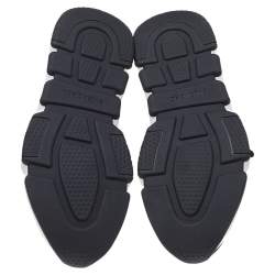 Pre Owned Balenciaga Black Stretch Knit Speed Trainer Sneakers Size 42