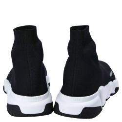 مملوكة مسبقًا Balenciaga Black Speed Sneakers EU 42
