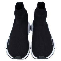 مملوكة مسبقًا Balenciaga Black Speed Sneakers EU 42