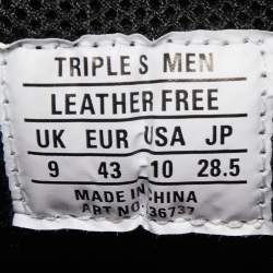 مملوكة مسبقًا Balenciaga  Multicolor Mesh and Leather Triple S Sneakers Size 43