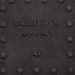 Balenciaga Red Velvet Flat Mules Size 43