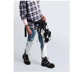 Balenciaga Leather Ankle Combat Boots Size 42