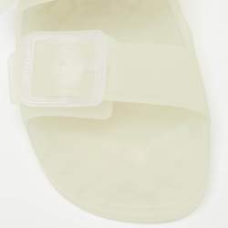 Balenciaga Transparent Rubber Mallorca Slides Size 42