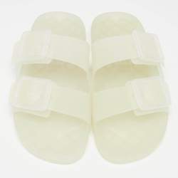 Balenciaga Transparent Rubber Mallorca Slides Size 42