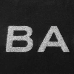 Pre Owned Balenciaga Black/Grey Casmere Archetype Scarf