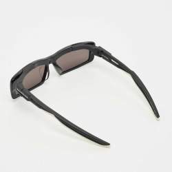 مملوكة مسبقًا Balenciaga Black/White BB0026SA Rectangle Sunglasses