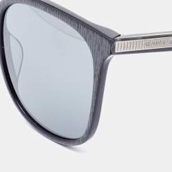 Balenciaga Black/Grey BC0018SK Wayfarer Sunglasses