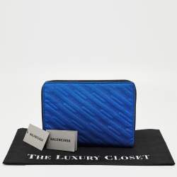 Balenciaga Blue/Black Logo Nylon iPad Case