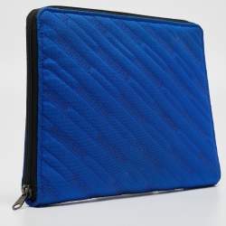 Balenciaga Blue/Black Logo Nylon iPad Case