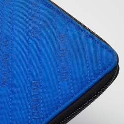 Balenciaga Blue/Black Logo Nylon iPad Case