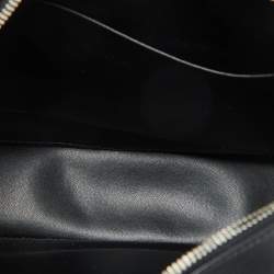 Balenciaga Black Leather Tuck-lock Shoulder Bag