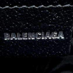 Balenciaga Black Canvas/Leather The Hacker Project Shoulder Bag