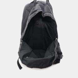 Balenciaga Black Denim Army Backpack