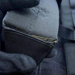Balenciaga Black Denim Army Backpack