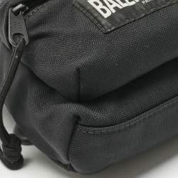 Pre Owned Balenciaga Black Nylon Mini Crossbody Bag