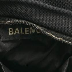 Pre Owned Balenciaga Black Nylon Mini Crossbody Bag