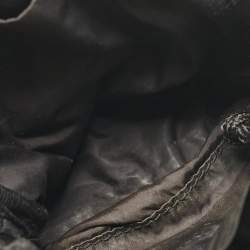 Pre Owned Balenciaga Black Nylon Mini Crossbody Bag