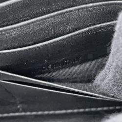 Pre Owned Balenciaga Calf Wrap Shoulder Bag Black Leather
