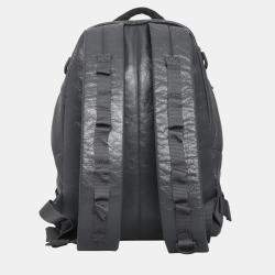 Pre Owned Balenciaga Army Webbed Multi-Strap Leather Backpack