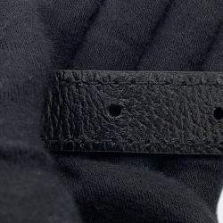 مملوكة مسبقًا حقيبة كتف بالينسياغا غوتشي بالينسياغا ذا هاكر بروجكت أوفيديا قماش جلدي أسود