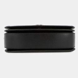 مملوكة مسبقًا حقيبة كتف بالينسياغا غوتشي بالينسياغا ذا هاكر بروجكت أوفيديا قماش جلدي أسود