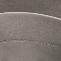 Pre Owned Balenciaga Neo Classic Grey Leather Clutch